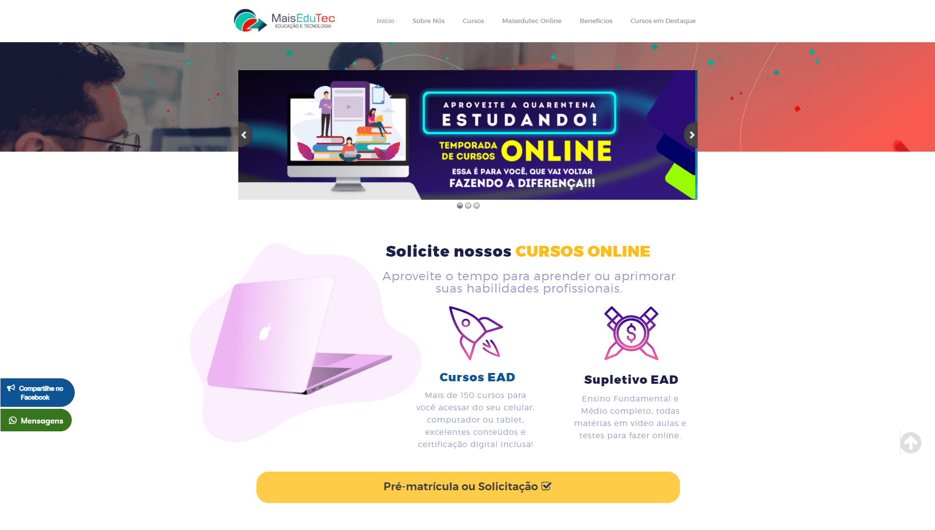 Site Para Maisedutec